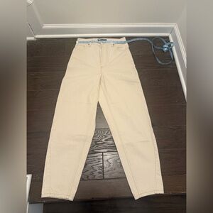 Topshop Barrel Leg Jeans